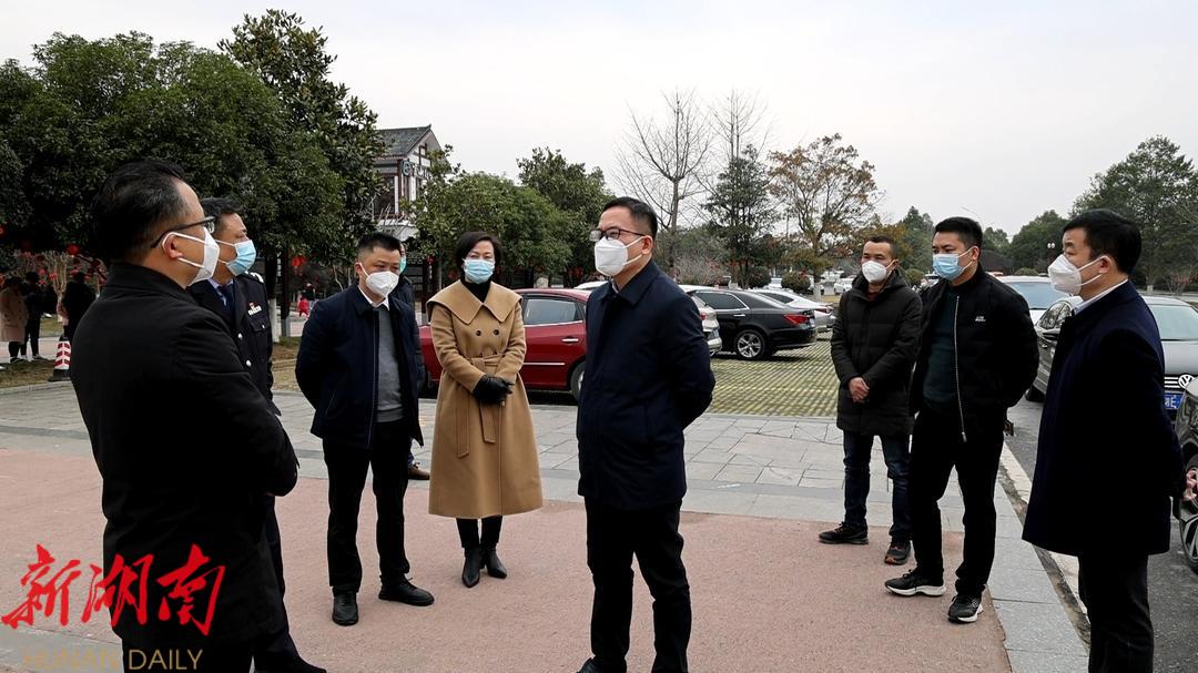 鄧濤檢查指導春節城區交通保暢工作_邵陽頭條網